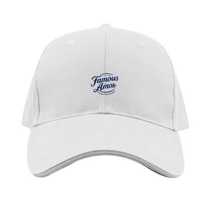 Famous Amos Logo  Dad Baseball Cap Hat
