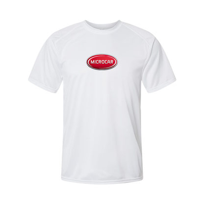 Men's Microcar Logo Polyester T-Shirt
