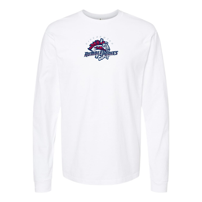 Men's Binghamton Rumble Ponies Logo Long Sleeve T-Shirt