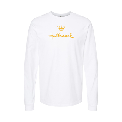 Men's Hallmark golden logo Long Sleeve T-Shirt