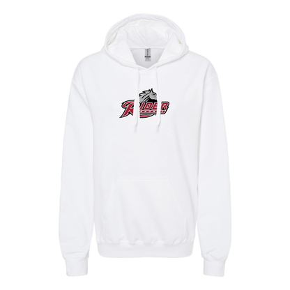 Men's Rider Broncs Logo Softstyle Midweight Hooded Sweatshirt