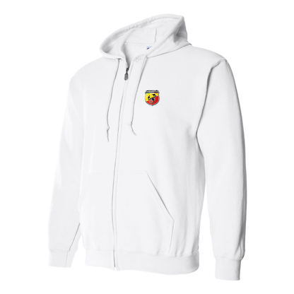 Men's  Abarth Logo Zipper Hoodie