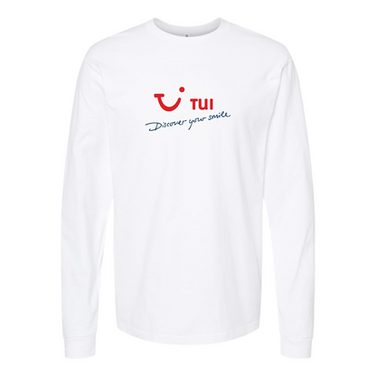 Men's tui Logo Cotton Long Sleeve T-Shirt