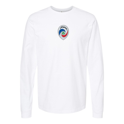 Men's Panoz Logo Cotton Long Sleeve T-Shirt