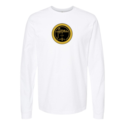 Men's  Apal Logo  Cotton Long Sleeve T-Shirt