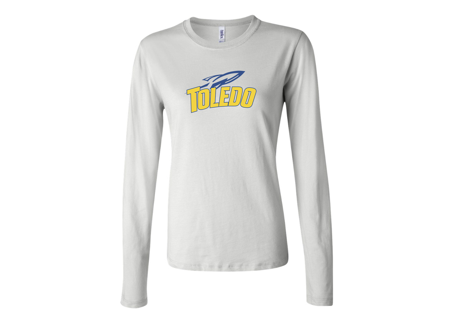 BELLA CANVAS Women’s Toledo Rockets Jersey Long Sleeve Tee