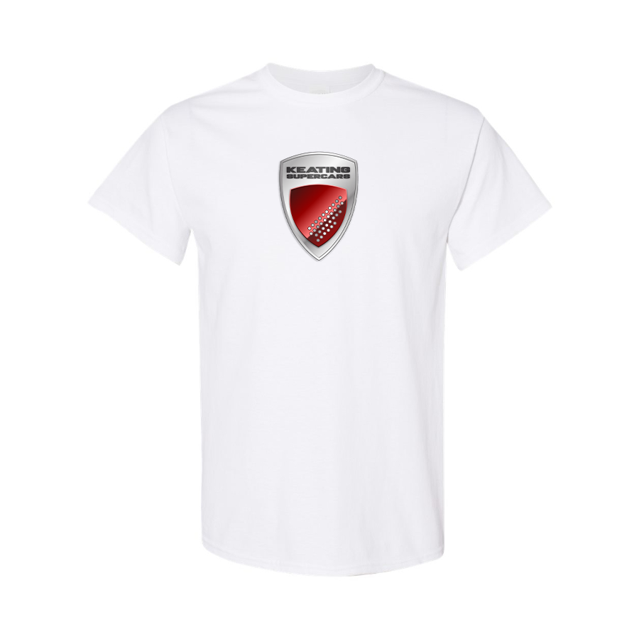 Men's Keating-Supercars Logo Cotton T-Shirt