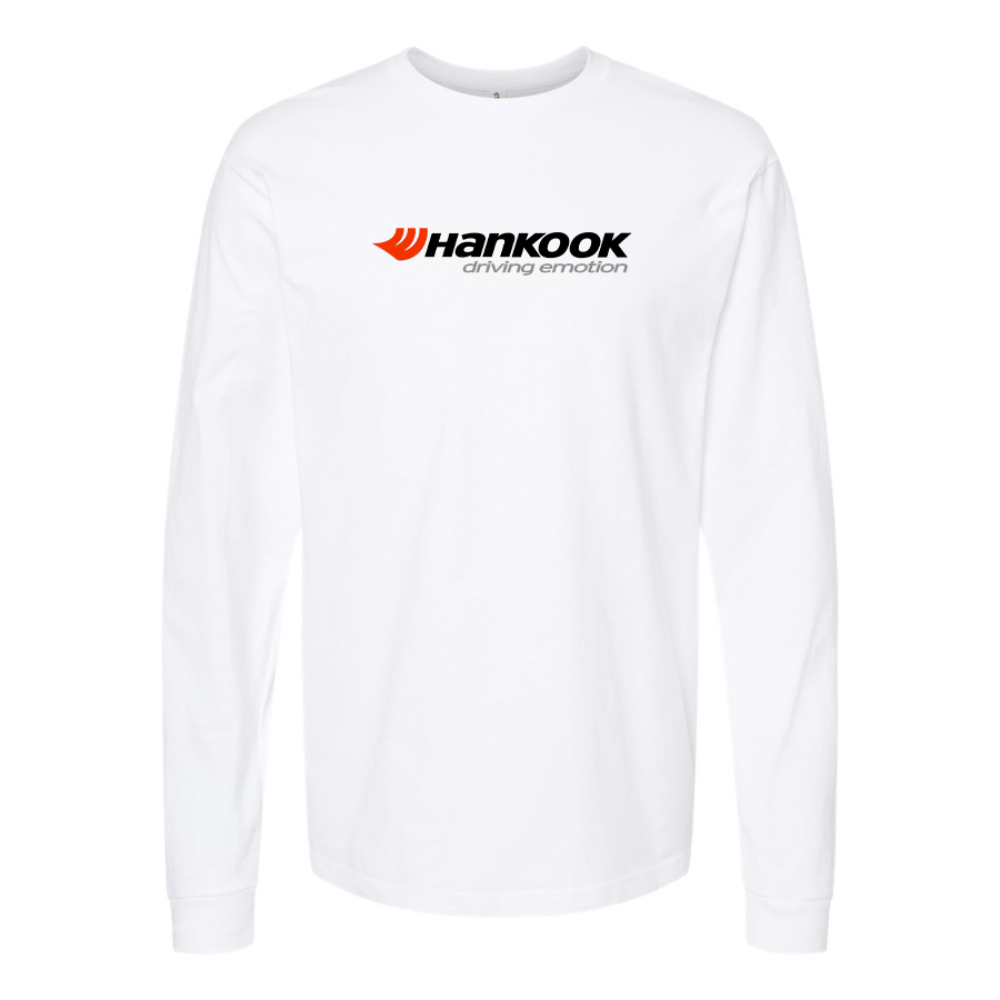Men's  Hankook Logo Cotton Long Sleeve T-Shirt