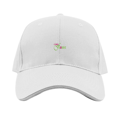 Cyber Florist Logo  Dad Baseball Cap Hat