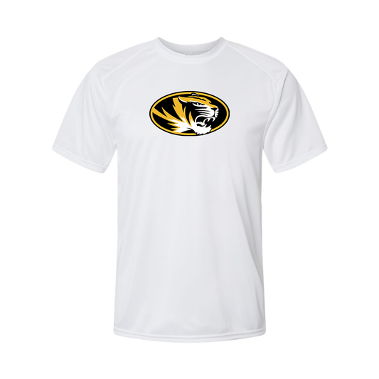 Men's Missouri Tigers Logo Polyester T-Shirt