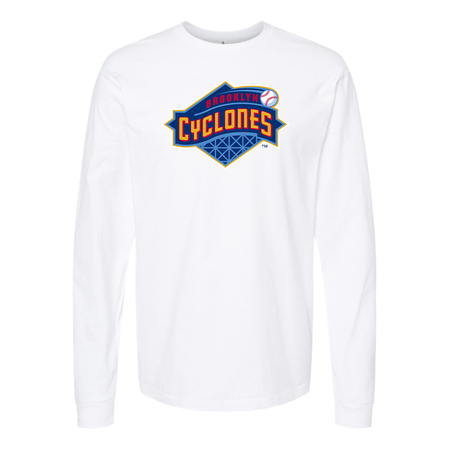 Youth Brooklyn Cyclones  Logo Long sleeves