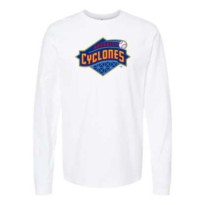 Youth Brooklyn Cyclones  Logo Long sleeves