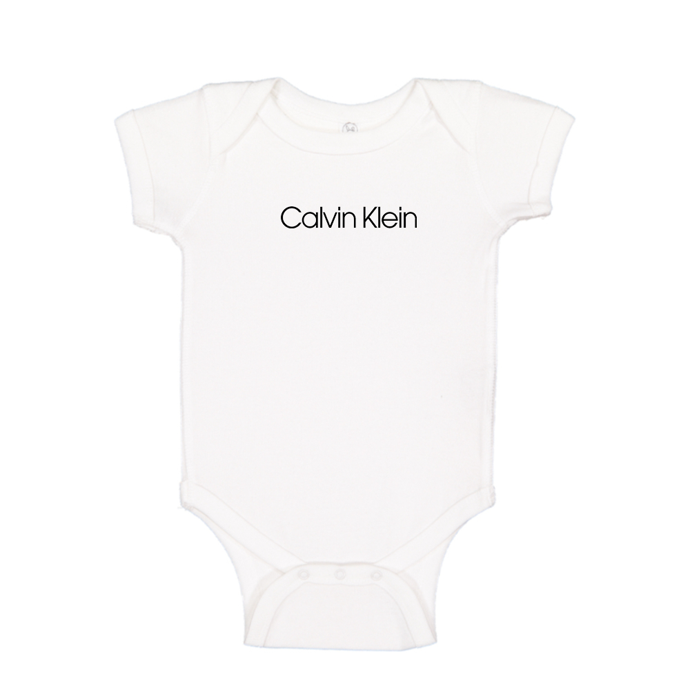 Calvin Klein Logo Baby Romper Onesie