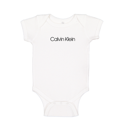 Calvin Klein Logo Baby Romper Onesie