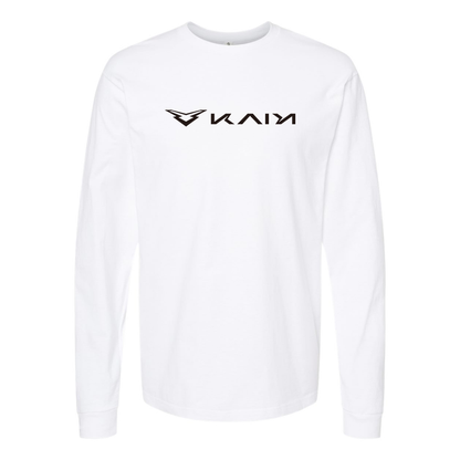Men's Kaiyi  Logo Cotton Long Sleeve T-Shirt