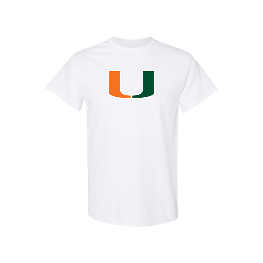 Men's Miami Hurricanes Logo Cotton T-Shirt