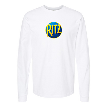 Men's Ritz Crackers Logo Long Sleeve T-Shirt