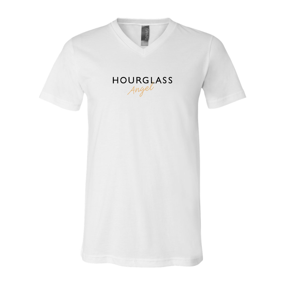 Hourglass Angel  BELLA  CANVAS - Jersey V-Neck T-Shirt