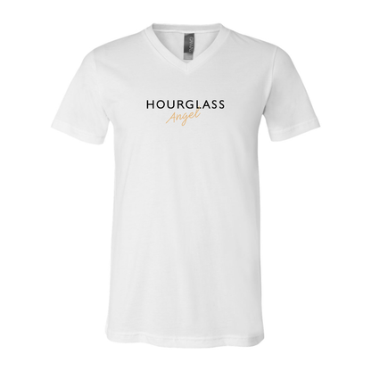 Hourglass Angel  BELLA  CANVAS - Jersey V-Neck T-Shirt
