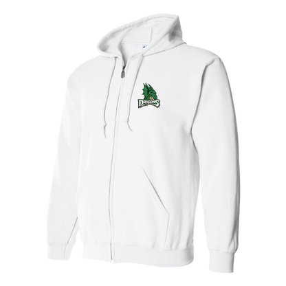 Men's Dayton Dragons Logo Zipper Hoodie