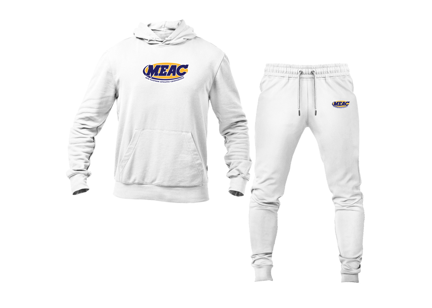 Men's Mid Eastern Athletic Conference Logo Hoodie Joggers Set