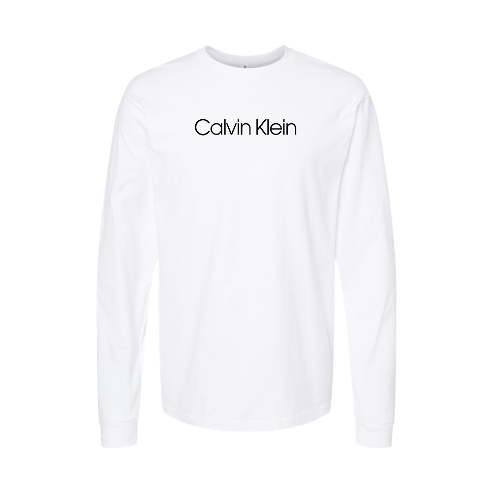 Youth Calvin Klein Logo Cotton Long Sleeve T-Shirt