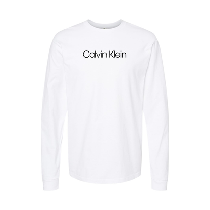 Youth Calvin Klein Logo Cotton Long Sleeve T-Shirt