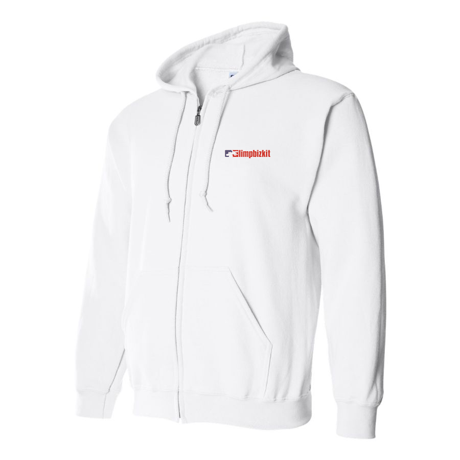 Men's Limp Bizkit  Logo Zipper Hoodie