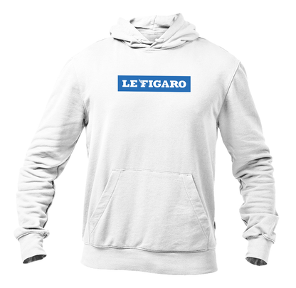 Men's Le Figaro Logo  Pullover Hoodie