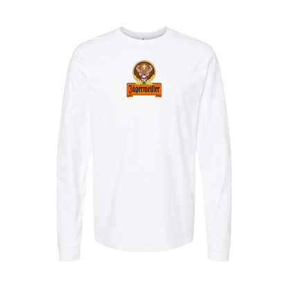 Youth Jagermeister Logo Cotton Long Sleeve T-Shirt