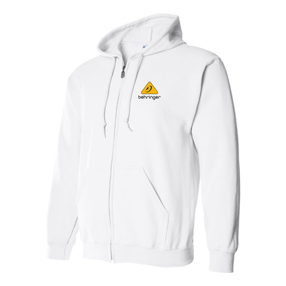 Men's Behringer Logo Zipper Hoodie