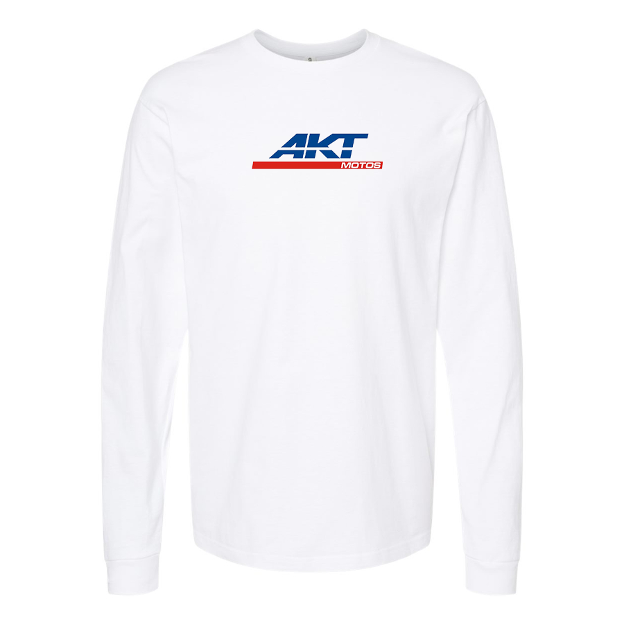 Men's AKT Logo Cotton Long Sleeve T-Shirt