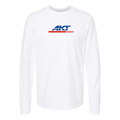 Men's AKT Logo Cotton Long Sleeve T-Shirt