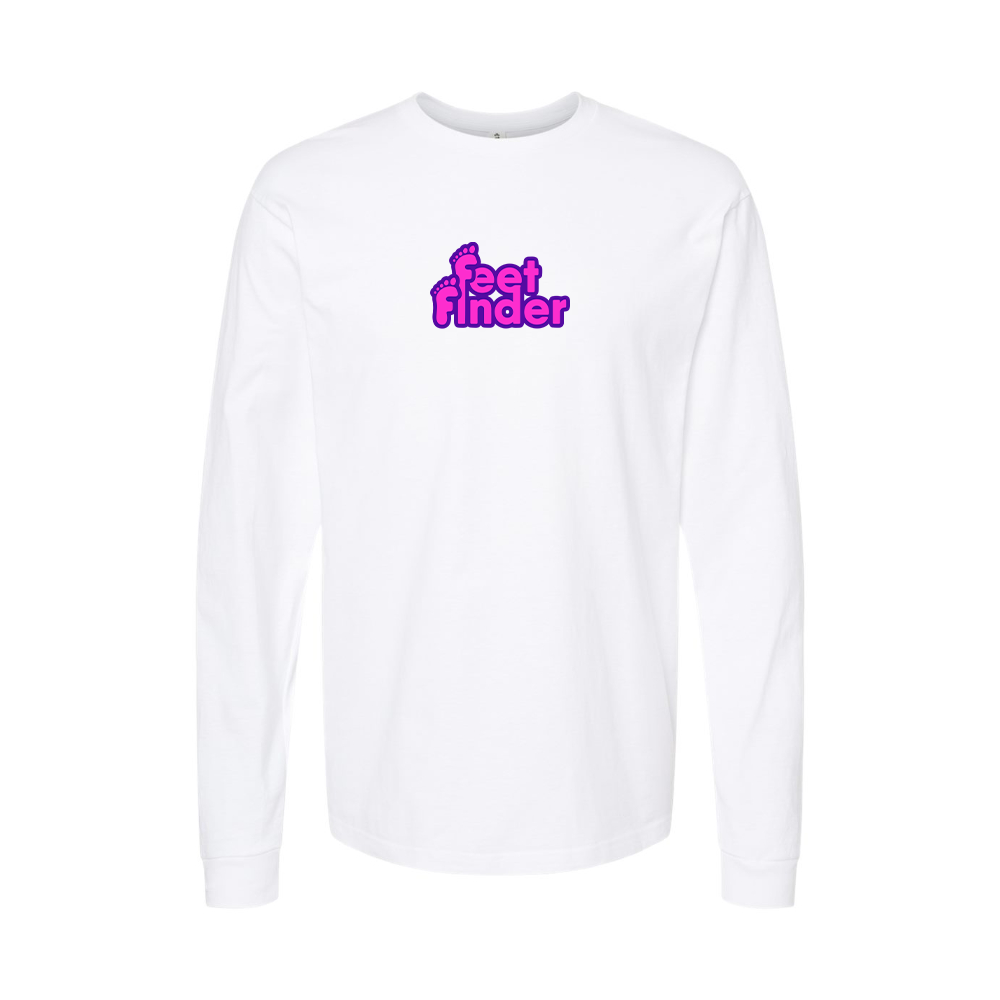 Men's FeetFinder Logo Long Sleeve T-Shirt