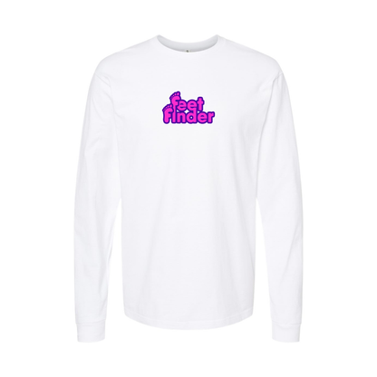 Men's FeetFinder Logo Long Sleeve T-Shirt