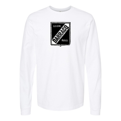 Men's Darracq Logo Cotton Long Sleeve T-Shirt