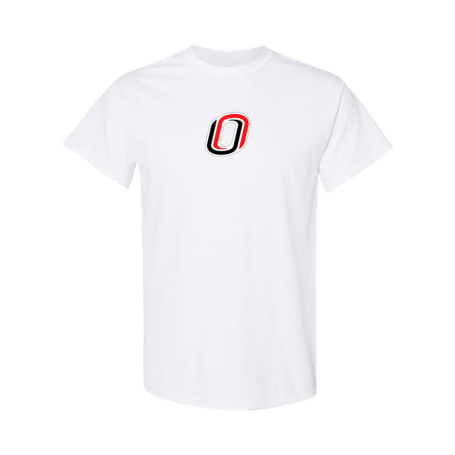 Men's Nebraska Omaha Mavericks Logo  Cotton T-Shirt