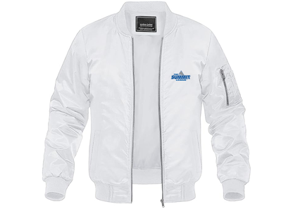 Men's The Summit League Lightweight Bomber Jacket Windbreaker Softshell Varsity Jacket Coat