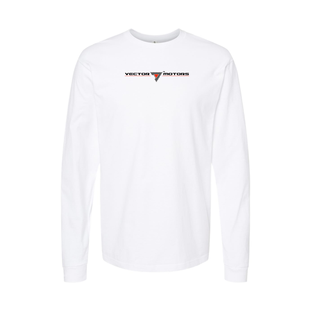 Men's Vector Motors Logo Long Sleeve T-Shirt