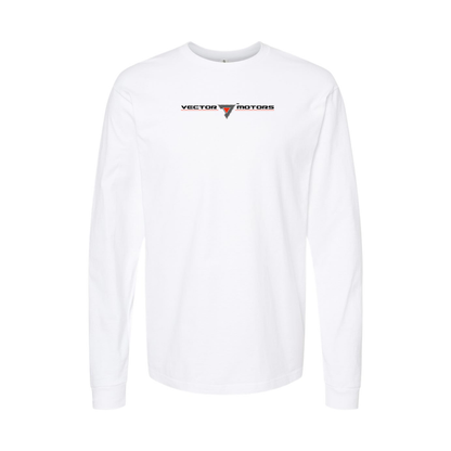 Men's Vector Motors Logo Long Sleeve T-Shirt