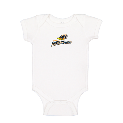 Akron RubberDucks Logo Baby Romper Onesie