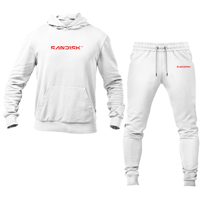 Men's SanDisk Logo Hoodie Joggers Set