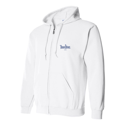 Men's Three Olives Logo Zipper Hoodie