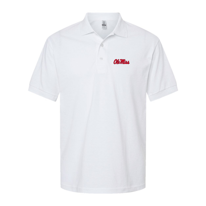 Men's Mississippi Rebels Logo Dry Blend Polo