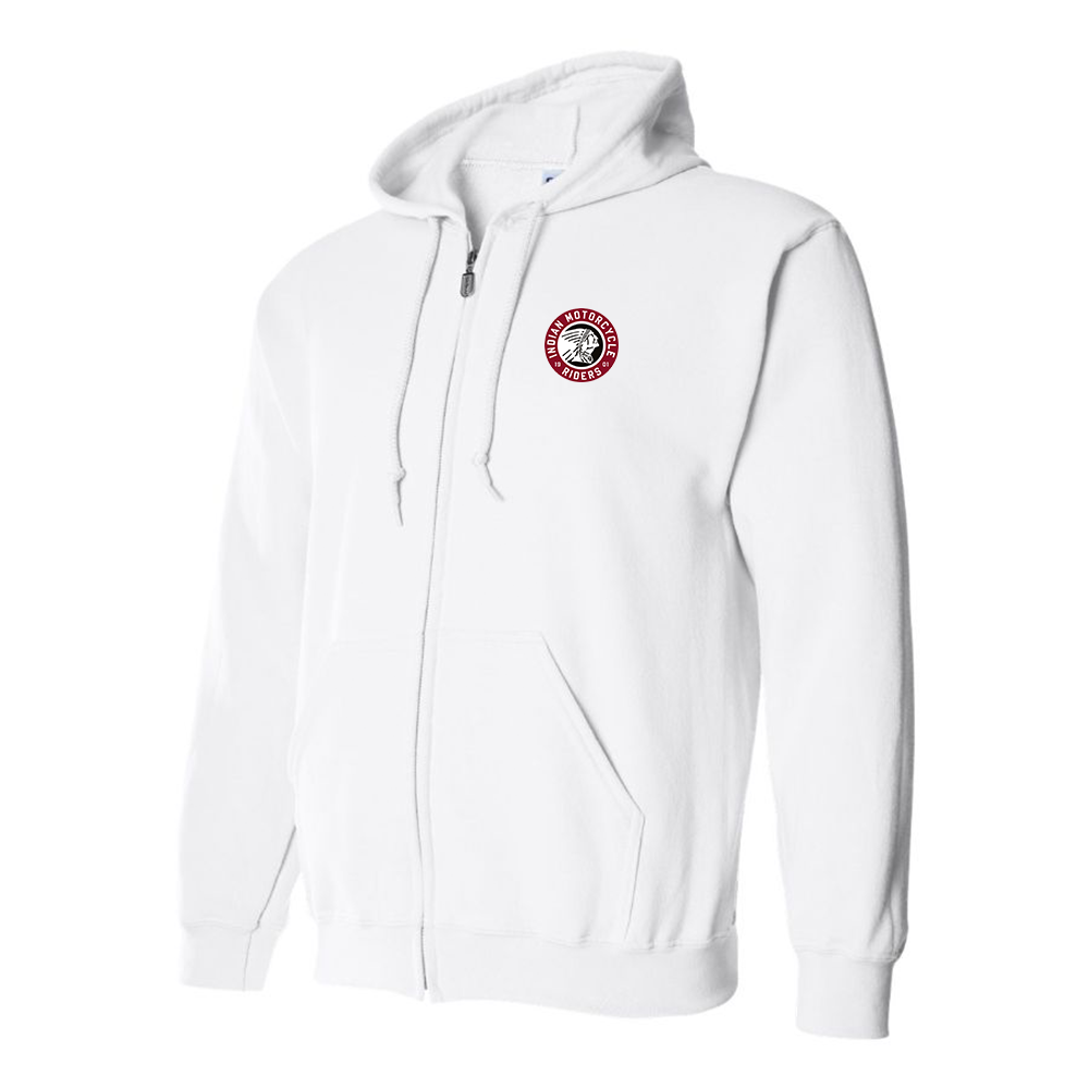 Men's Indian Motorcycle Zipper Hoodie