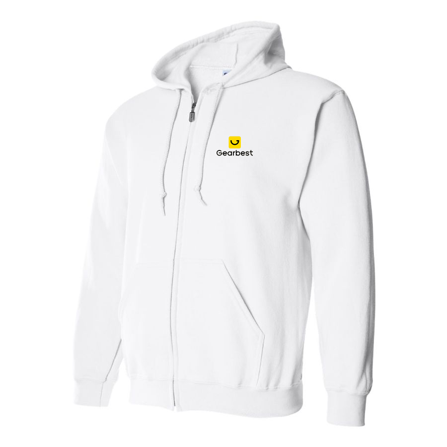 Men's Gearbest Logo Zipper Hoodie