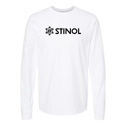 Men's  Stinol Logo Cotton Long Sleeve T-Shirt