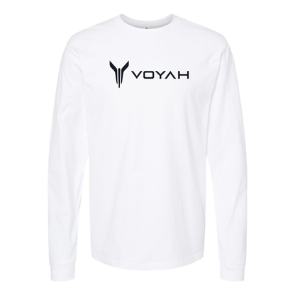 Men's Voyah  Logo  Cotton Long Sleeve T-Shirt