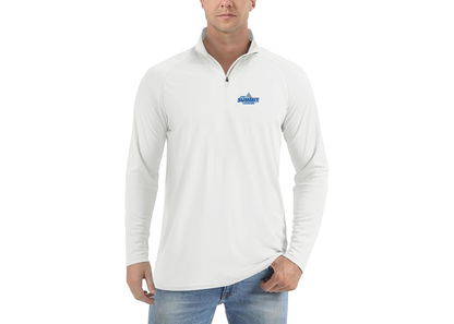 Men's The Summit League Lightweight Quarter-Zip Athletic Shirt Long Sleeve Performance Wear