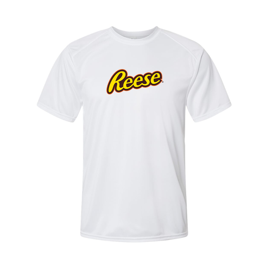 Men's Reese Peanut Butter Logo Polyester T-Shirt
